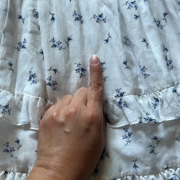 Rebecca Taylor Ruffle Floral Dress Size 2 - Picture 10 of 12